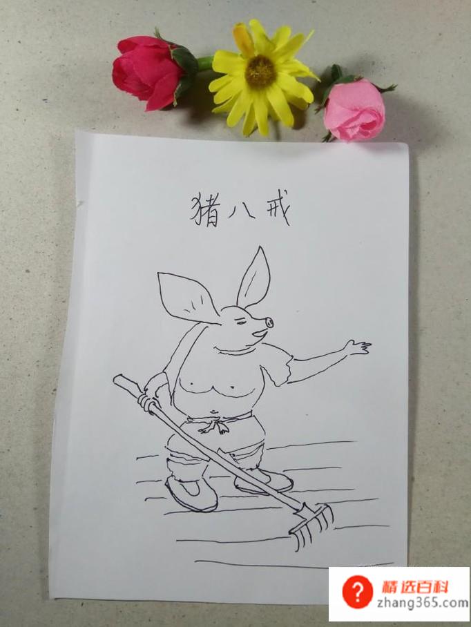 怎样画简笔画猪八戒(怎样画猪八戒)