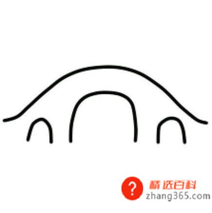 宝宝启蒙画：怎么画桥的简笔画？