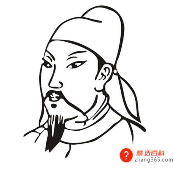 李白简笔画怎么画