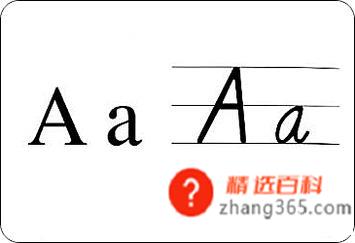 小学英语26个字母标准手写体教程