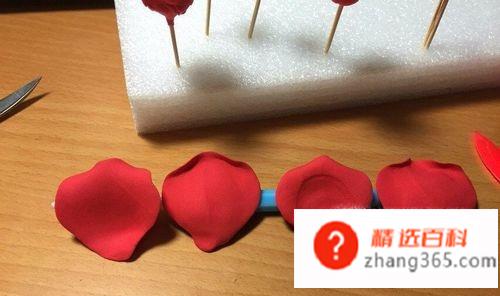 橡皮泥手工制作玫瑰花