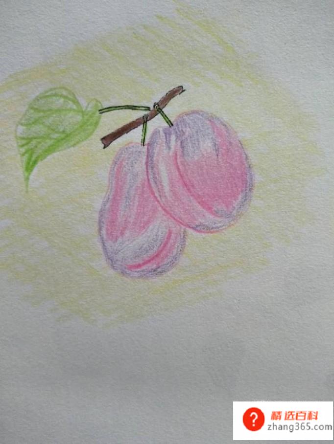 如何画儿童简笔画樱桃(小朋友的学前教育一般的少不了画画)