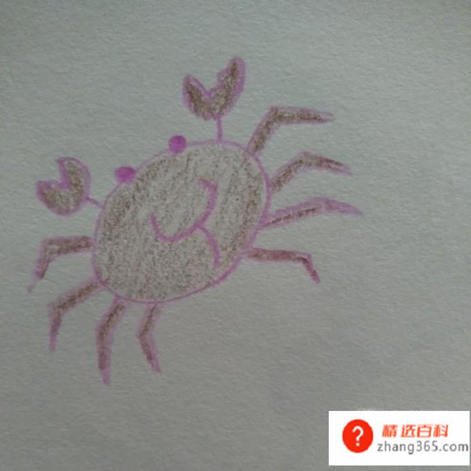 简笔画小螃蟹怎么画