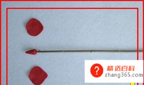 橡皮泥手工制作玫瑰花