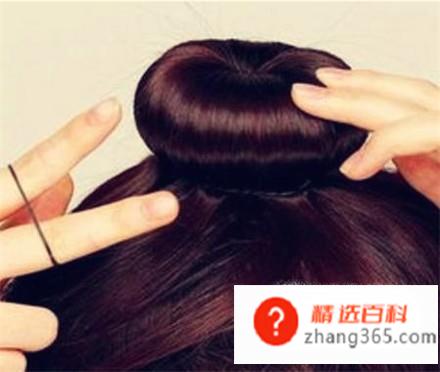 盘头发简单好看的步骤