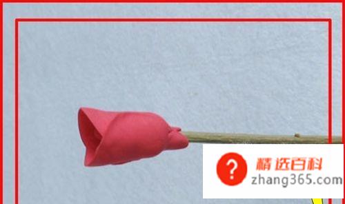 橡皮泥手工制作玫瑰花